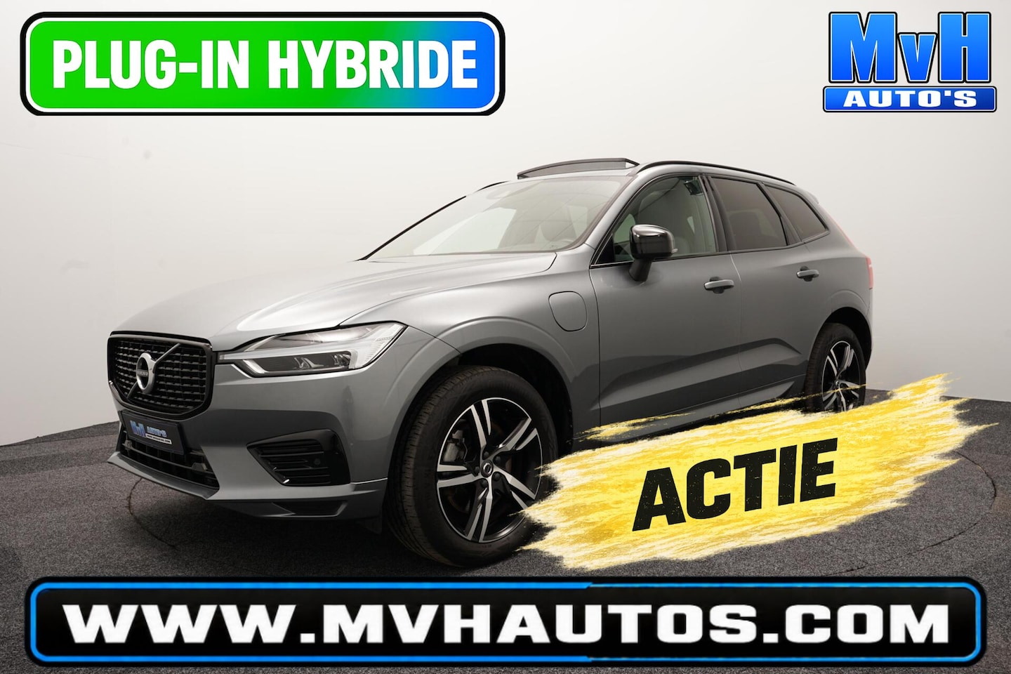 Volvo XC60 - 2.0 PHEV T6 AWD R-Design|PANO|H/K|TREKH|SOH93% - AutoWereld.nl