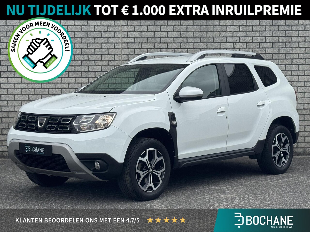 Dacia Duster - 1.0 TCe Prestige | Achteruitrijcamera | Trekhaak | Navigatie | Climate Control | - AutoWereld.nl