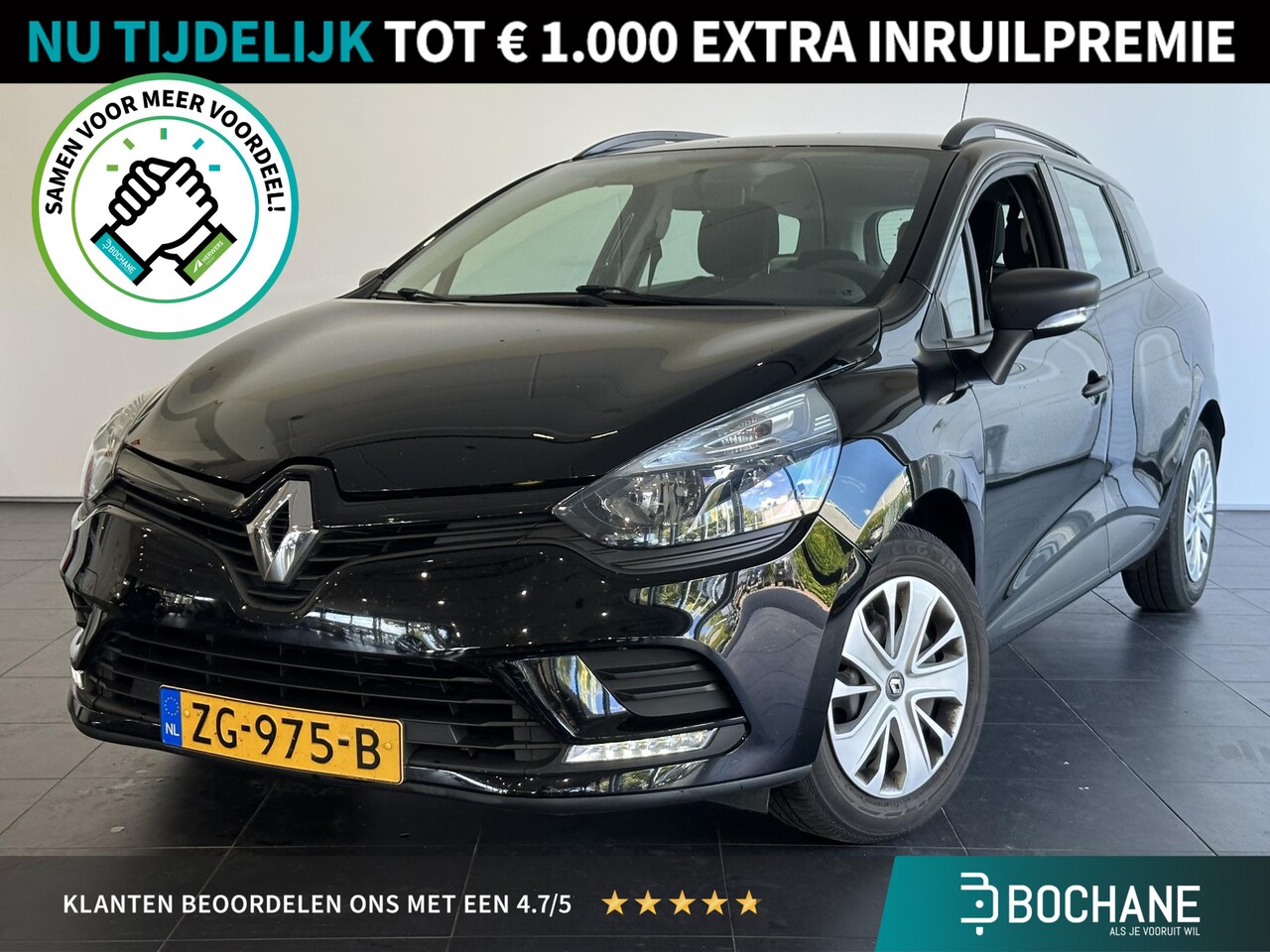 Renault Clio Estate - 0.9 TCe Life TREKHAAK | CRUISE CONTROL | AIRCO | TELEFOONHOUDER | - AutoWereld.nl