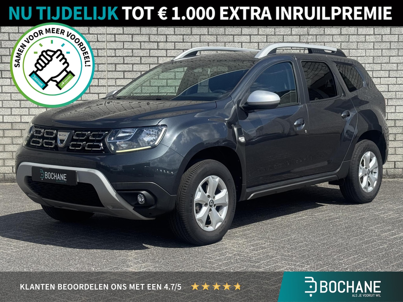 Dacia Duster - 1.2 TCe Comfort | Trekhaak | Stoelverwarming | Achteruitrijcamera | Navigatie | - AutoWereld.nl