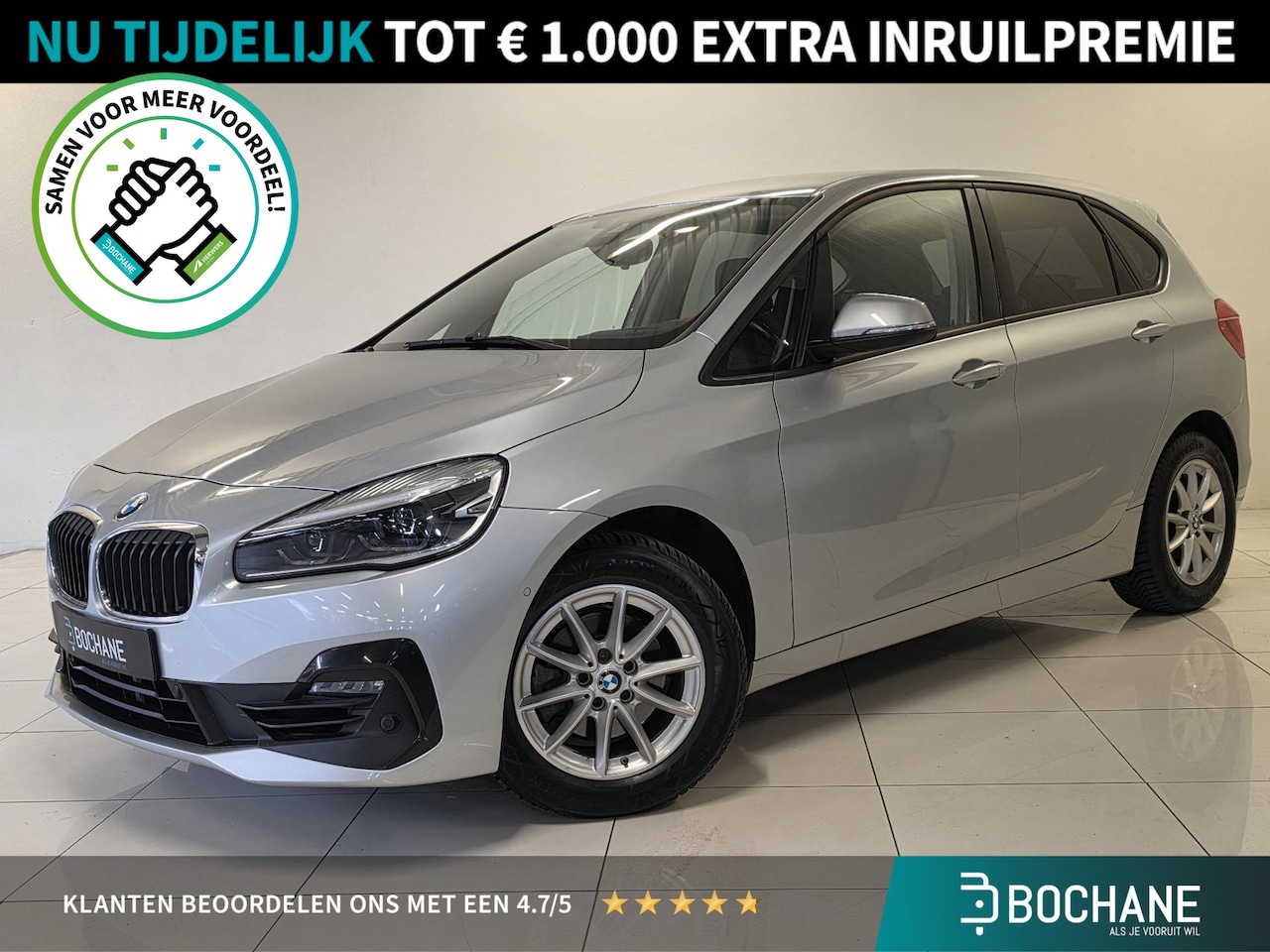 BMW 2-serie Active Tourer - 218i Executive Edition | Navigatie | Haed Up Display | Camera | - AutoWereld.nl