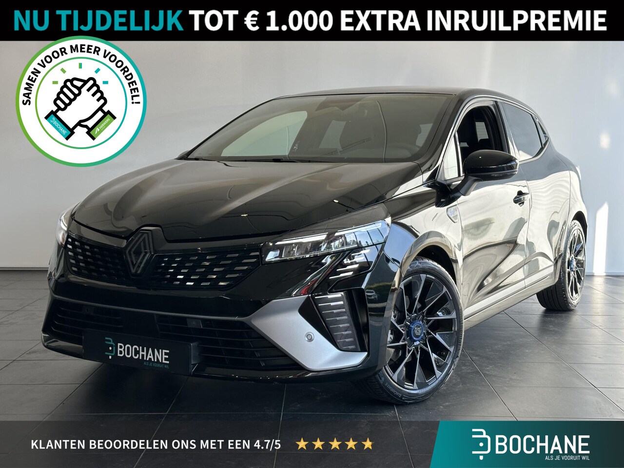 Renault Clio - 1.6 E-Tech Full Hybrid 145 esprit Alpine ACHTERUITRIJCAMERA | ADAPTIVE CRUISE CONTROL | CL - AutoWereld.nl