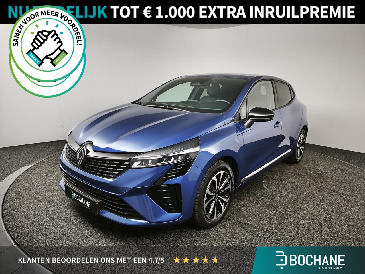Renault Clio - 1.6 E-Tech Full Hybrid 145 techno | NAP | Pack Winter | Pack Navigatie | All Seasons | - AutoWereld.nl
