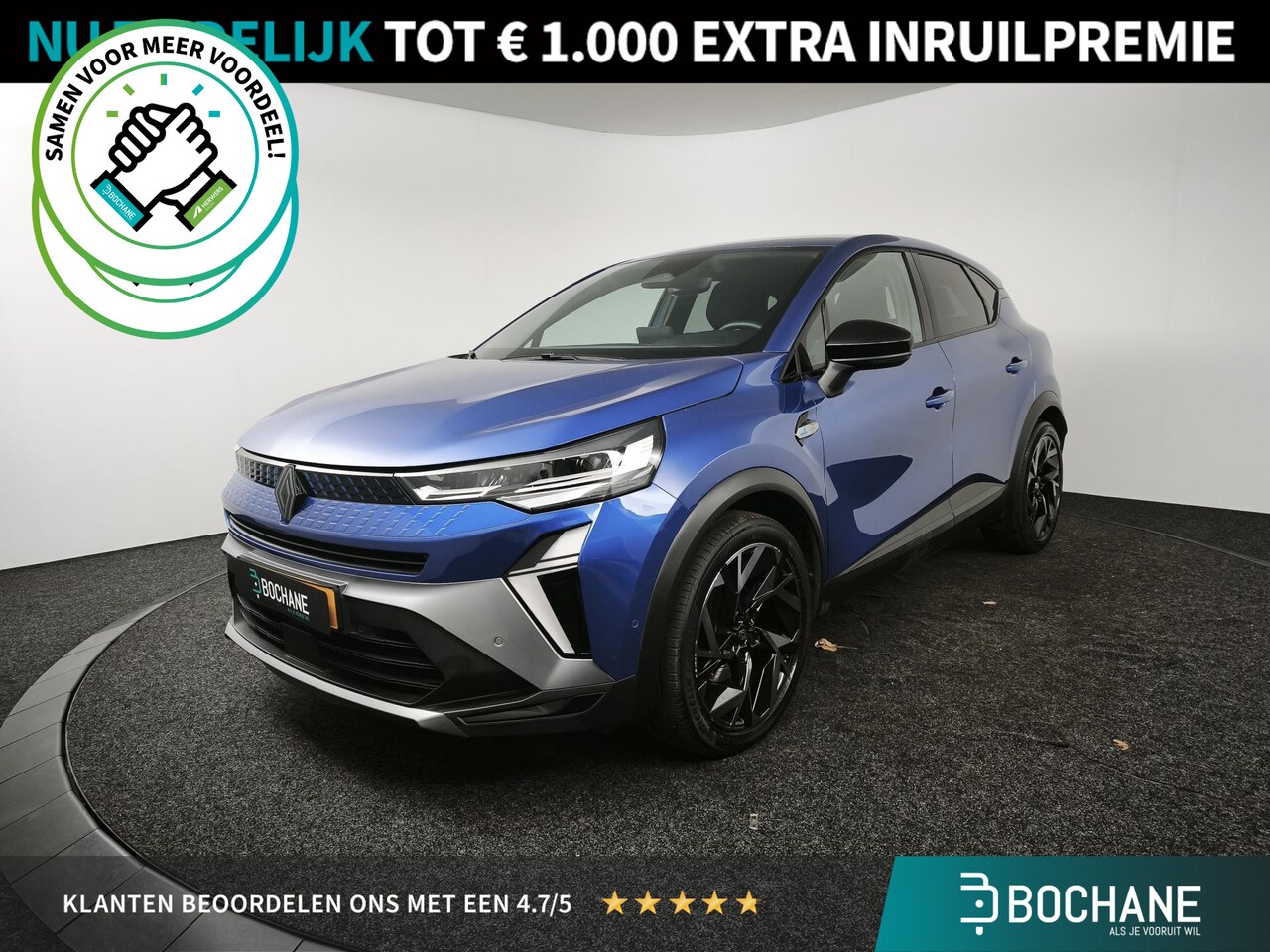 Renault Captur - 1.6 E-Tech full hybrid 145 esprit Alpine | Adaptive Cruise Control | Navigatie | Achteruit - AutoWereld.nl
