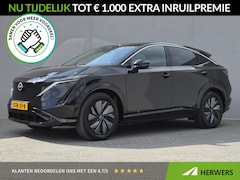 Nissan Ariya - Advance 91 kWh / SOH 99% / Fabrieksgarantie tot 12-2027 / CCS snelladen / warmtepomp / Stu