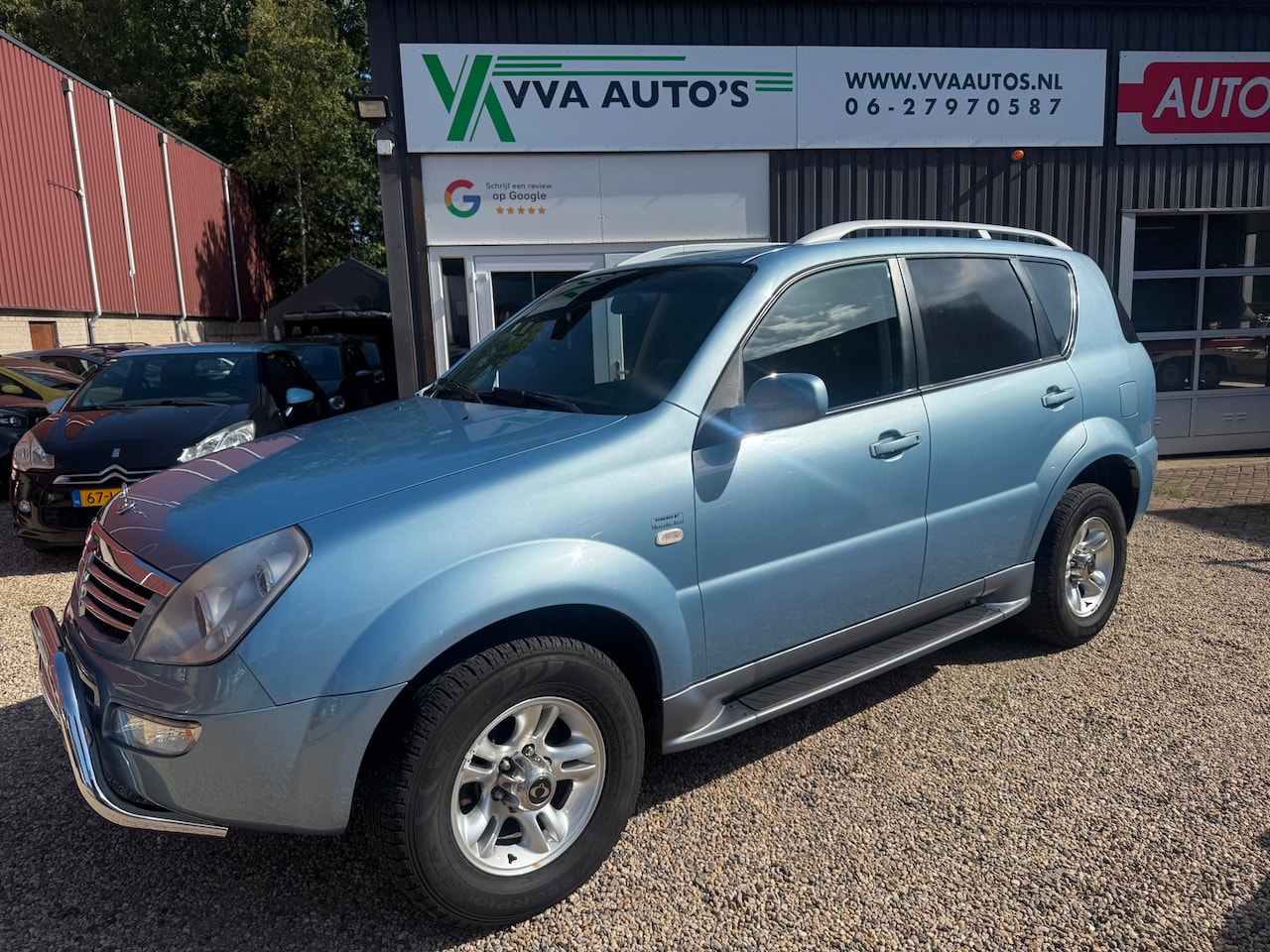 SsangYong Rexton - 2.9 DIESEK AUTOMAAT grijs kenteken, lage km stand, clima, nieuwstaat! - AutoWereld.nl