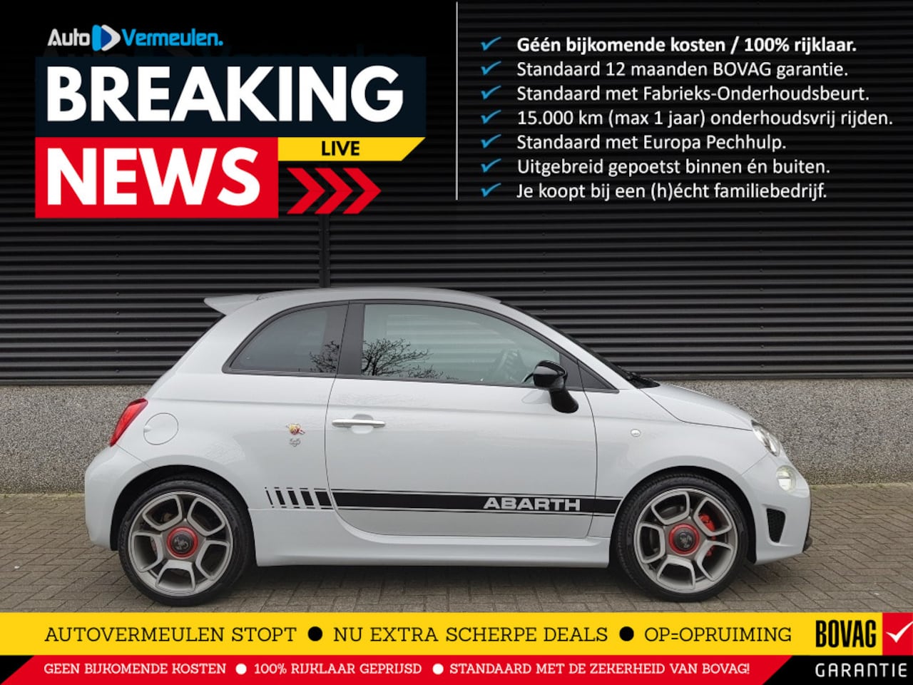 Abarth 500 - 1.4 T-Jet Abarth 595 - 145 pk - AutoWereld.nl
