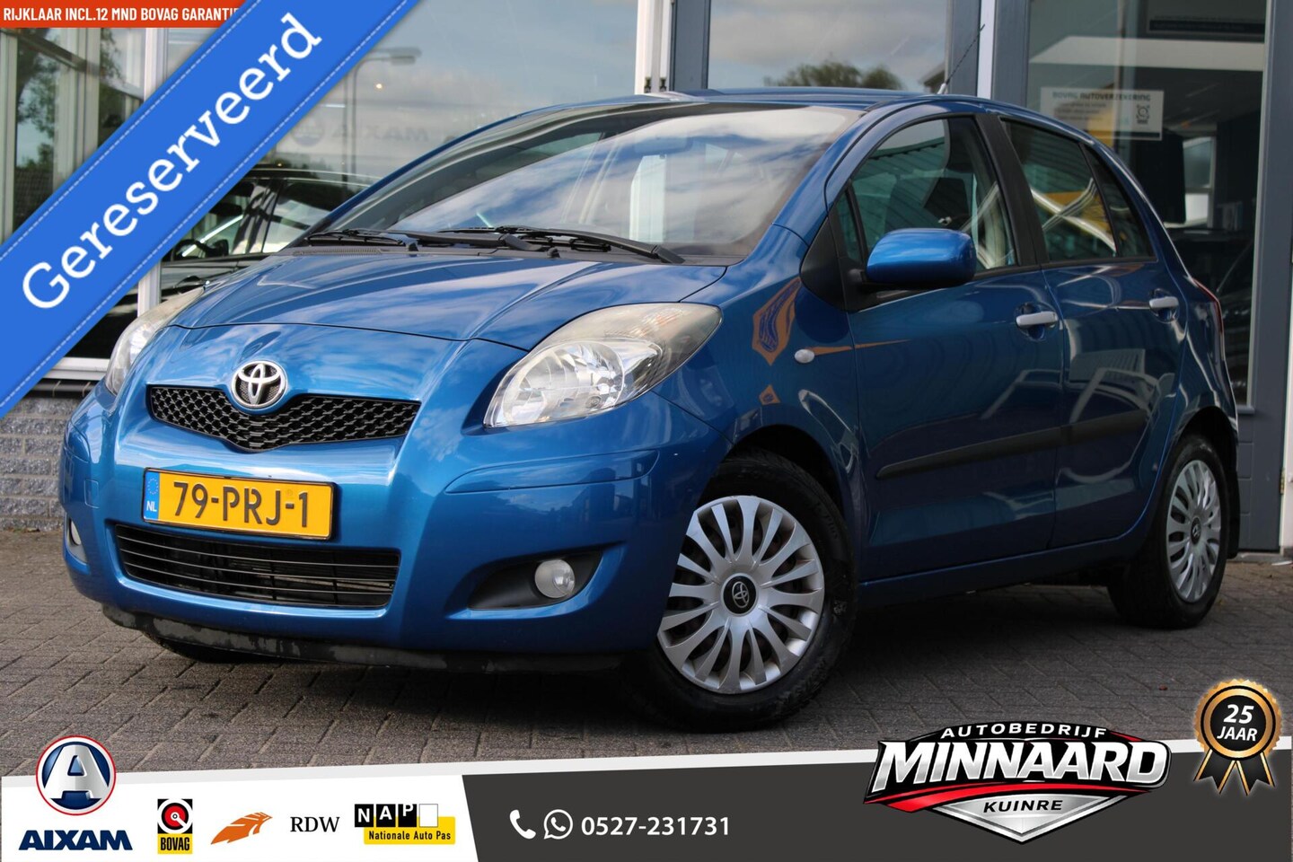 Toyota Yaris - 1.3 VVTi Aspiration|Automaat|Trekhaak|Clima|Cruisse - AutoWereld.nl