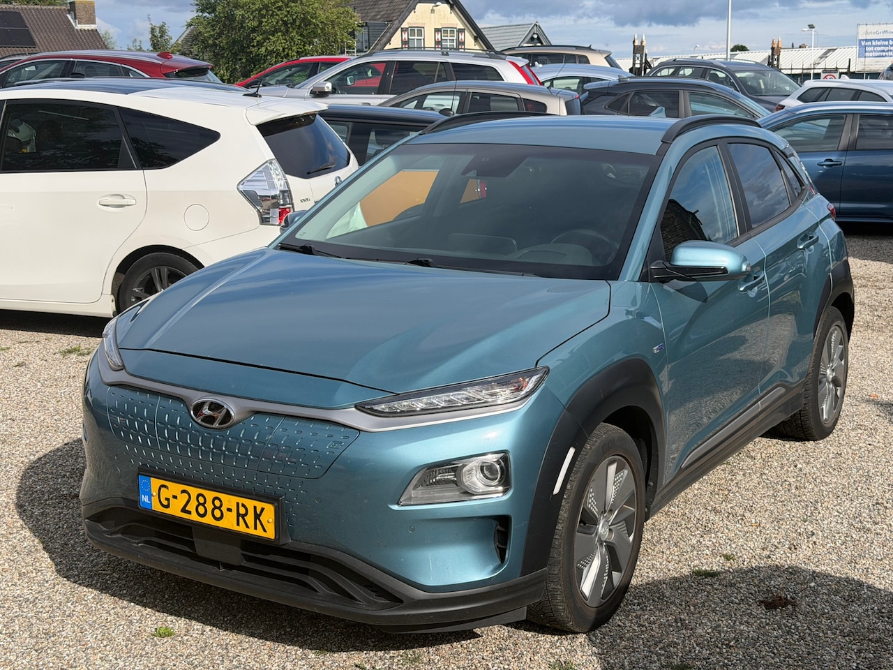 Hyundai Kona Electric - EV Premium 64 kWh 450+ Bereik 3 Fase Bomvol Opties Volledig Motor en Versnellingsbak Revis - AutoWereld.nl