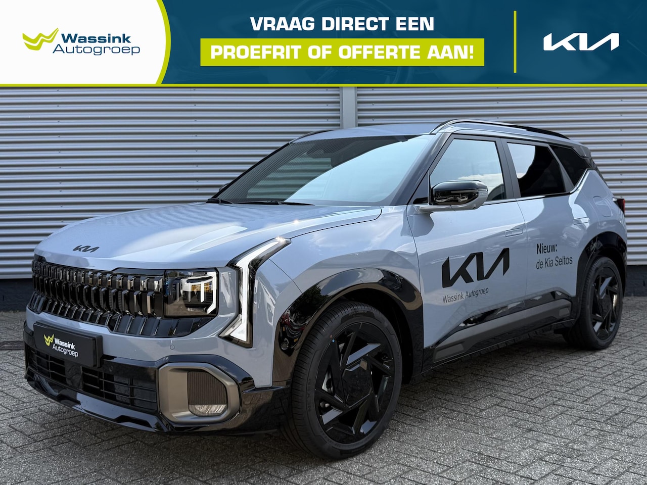 Kia Seltos - 1.6 T-GDi DCT7 X-Line Demo Edition Automaat | 360 Camera | Stoelventilatie | Stoel/Stuurwi - AutoWereld.nl
