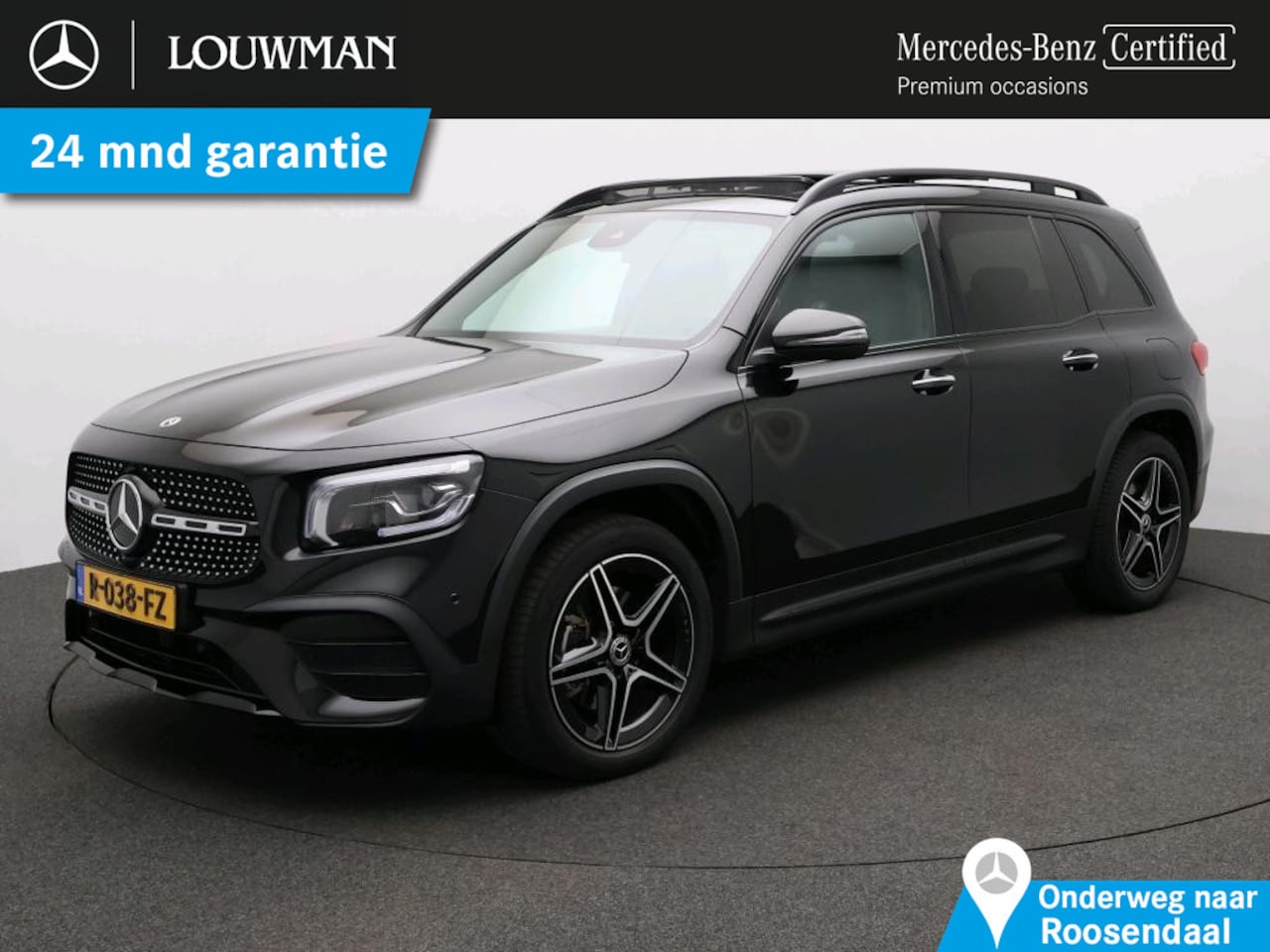 Mercedes-Benz GLB - 180 Business Solution AMG 7p. 7 Persoons | Premium Plus | AMG Line | Night Pakket | Panora - AutoWereld.nl