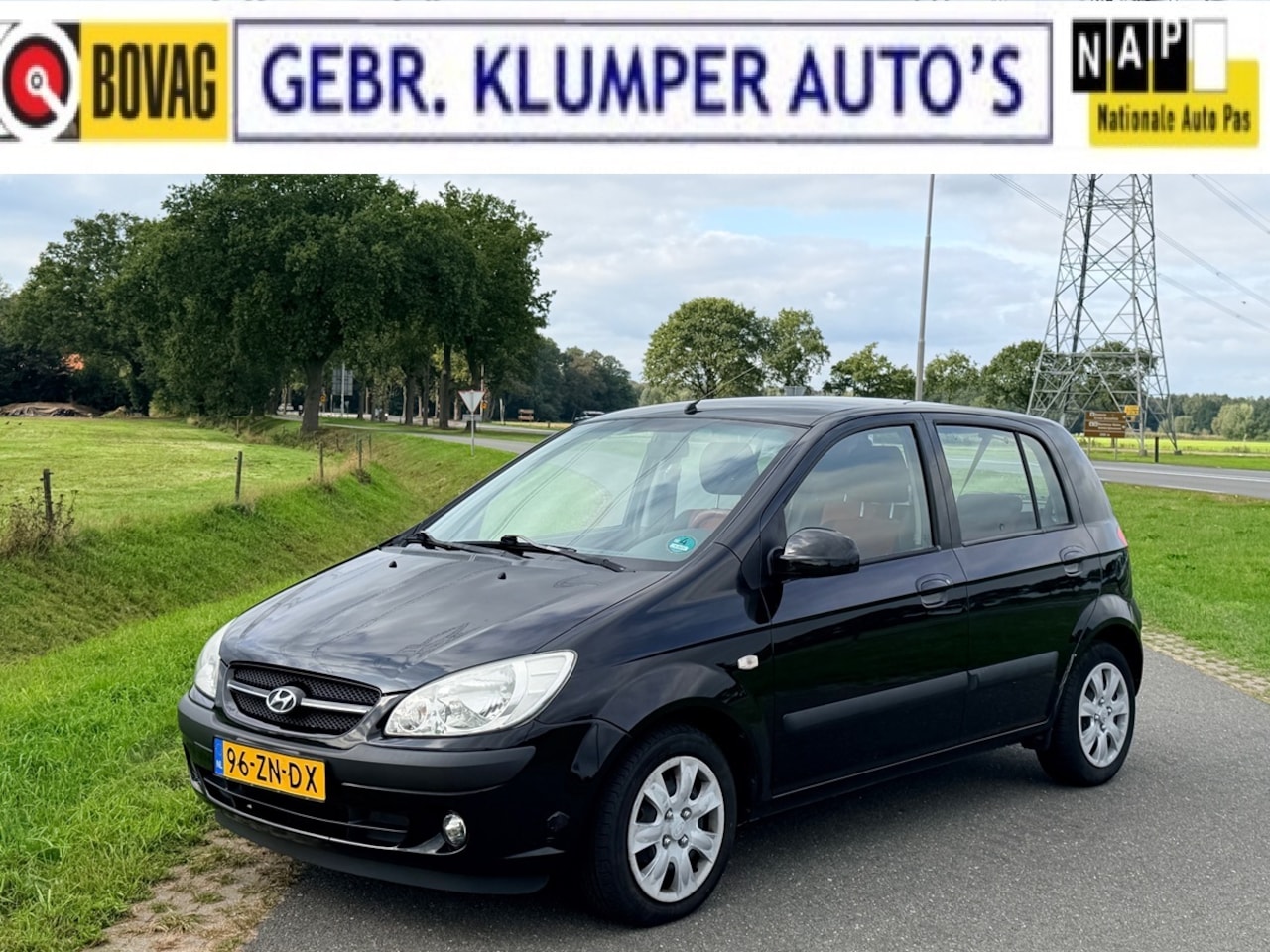 Hyundai Getz - 1.4i Active Cool Airco, Trekhaak, El. Ramen, CV., Isofix - AutoWereld.nl