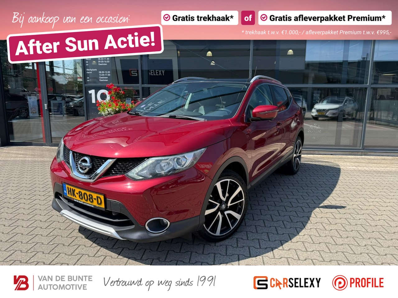 Nissan Qashqai - 1.2 Tekna *Trekhaak & Panoramadak* - AutoWereld.nl
