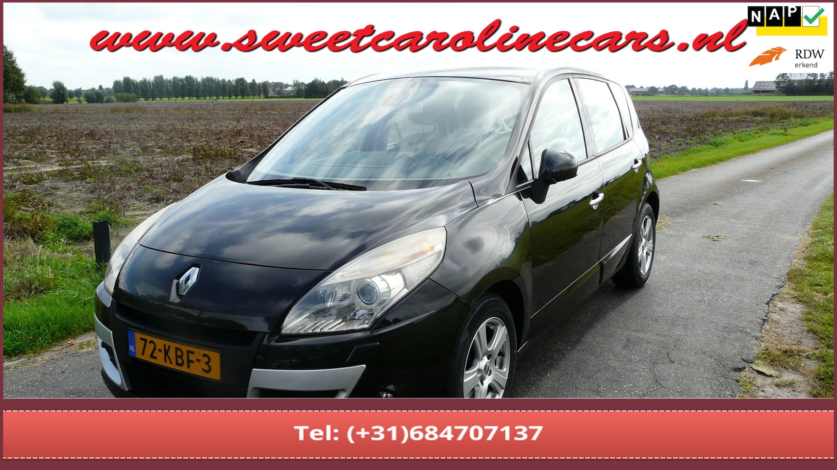Renault Scénic - 1.4 TCe Dynamique 1.4 TCE Dynamique,Airco,Elec.pakket,Lmv's,Audio/navigatie,Trekhaak...VOL! - AutoWereld.nl