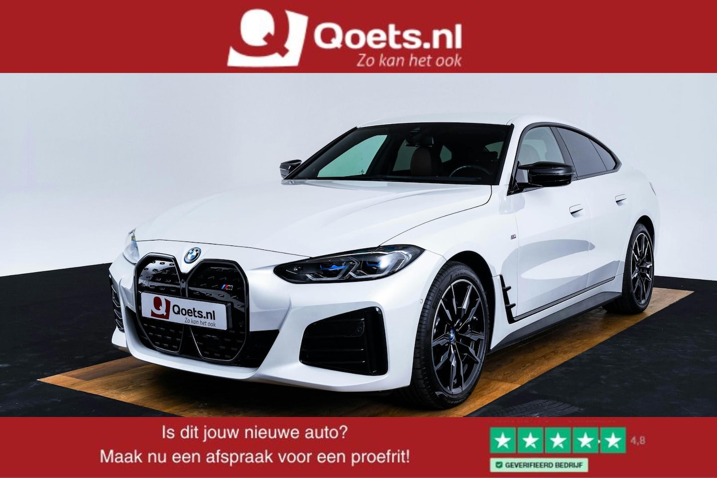 BMW i4 - M50 High Executive 84 kWh Trekhaak - Active Cruise Control - Hifi - Elektrisch verstelbare - AutoWereld.nl