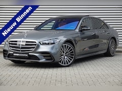 Mercedes-Benz S-klasse - 580 4MATIC Lang AMG Line | Burmester 4D | Chauffeurspakket | Massage | Schermen | Achteras