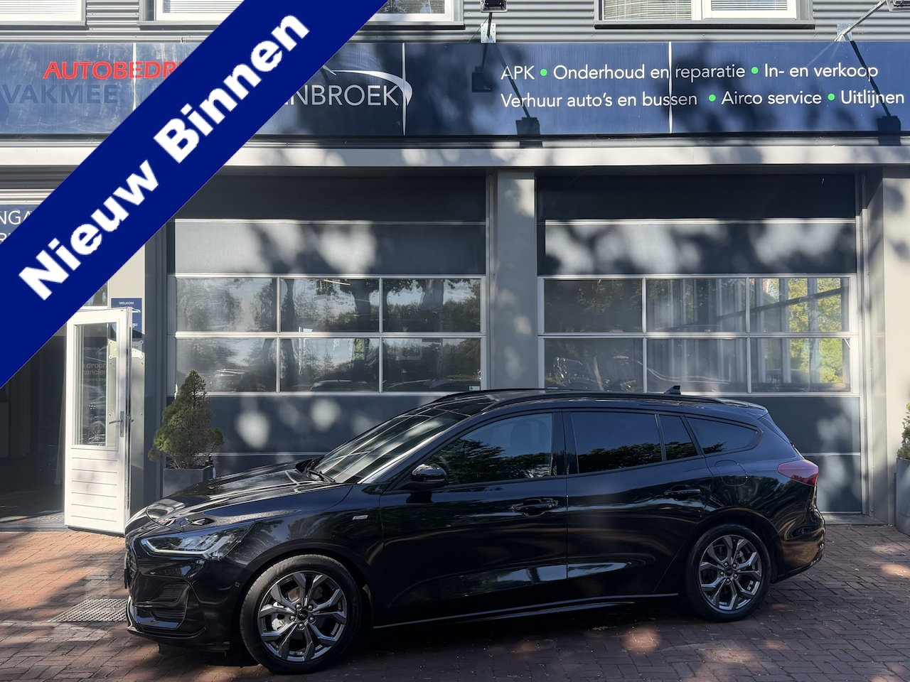 Ford Focus Wagon - 1.0 EcoBoost Hybrid ST Line Automaat Stoel & Stuurverwarming | Achteruitrijcamera | Adapti - AutoWereld.nl