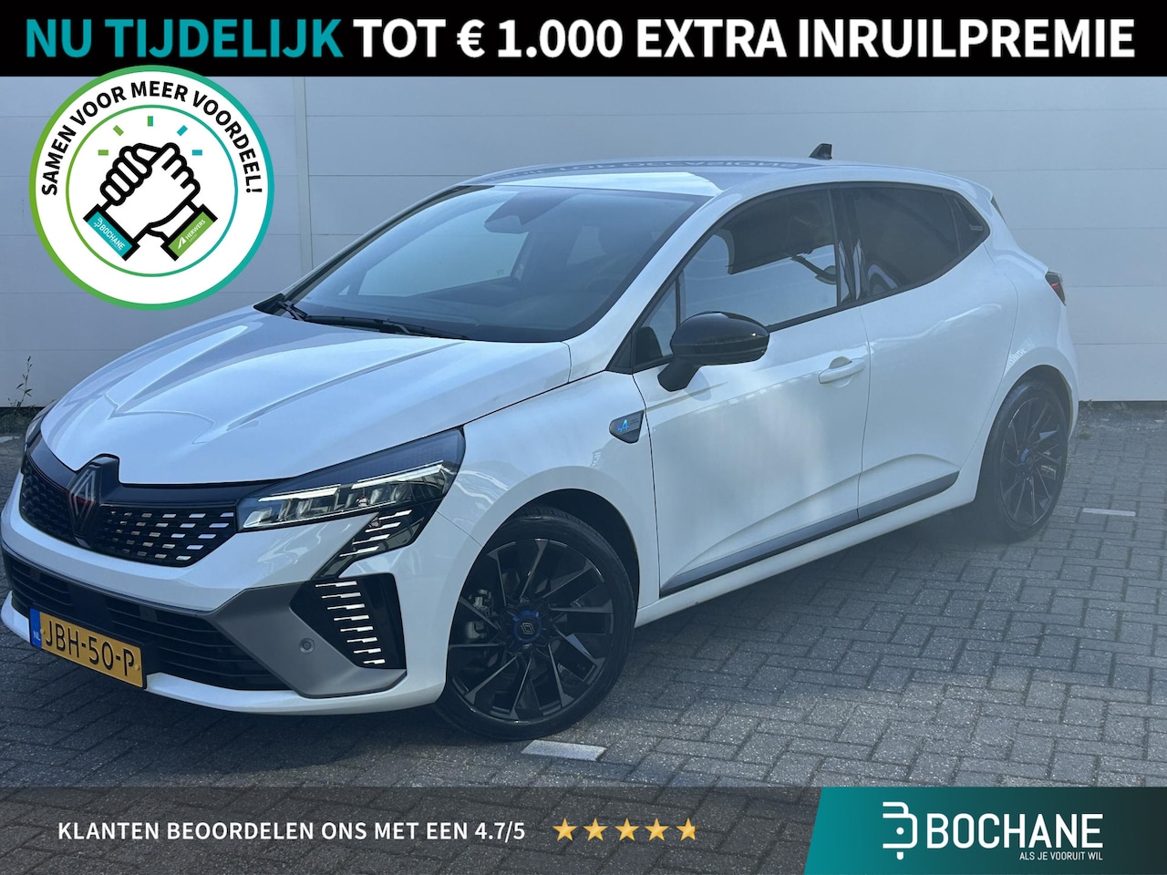 Renault Clio - 1.6 E-Tech Full Hybrid 145 esprit Alpine | Navigatie | Camera | Draadloze Apple & Android - AutoWereld.nl
