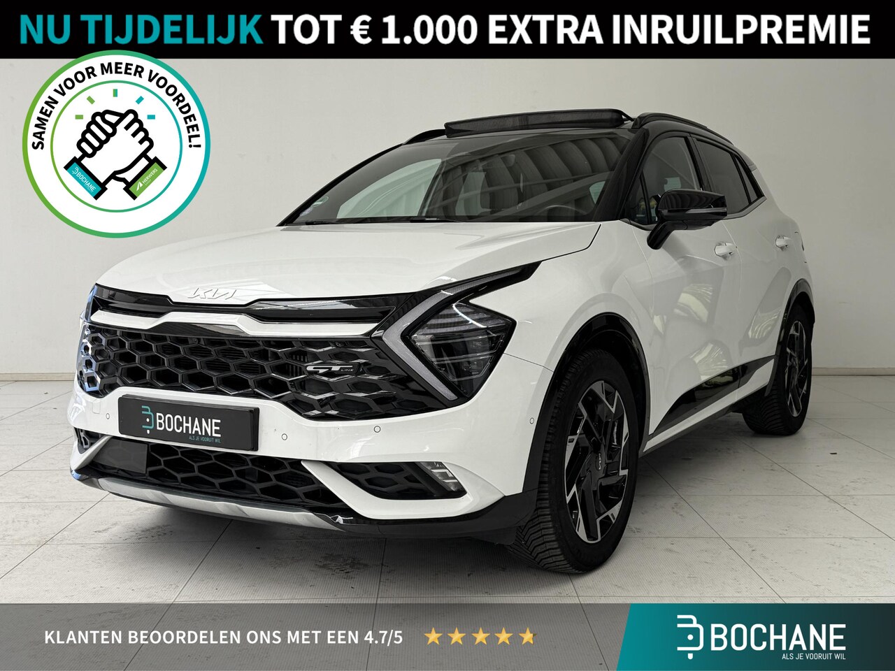 Kia Sportage - 1.6 T-GDi Plug-in Hybrid AWD GT-PlusLine | SOH 98% | Trekhaak | Harman / Kardon | Panorama - AutoWereld.nl
