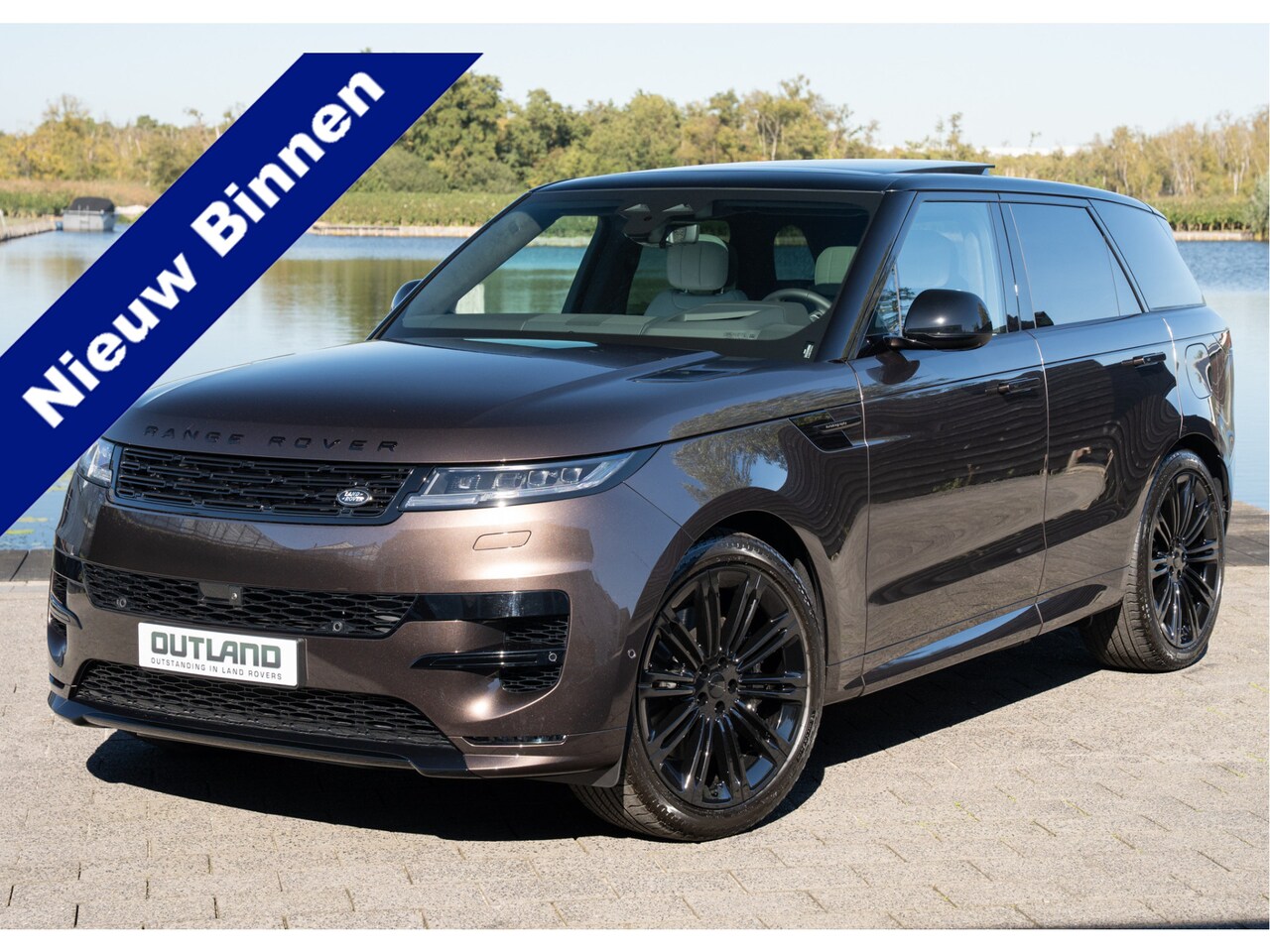 Land Rover Range Rover Sport - P550e Autobiography | SV Tourmaline Brown Ultra Metallic | Light Cloud interieur | Full Op - AutoWereld.nl