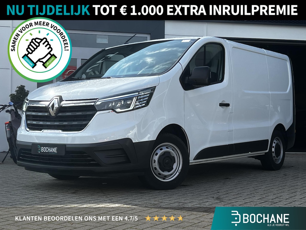 Renault Trafic - 2.0 Blue dCi 130 T29 L1H1 Advance | BPM vrij | Betimmering | - AutoWereld.nl