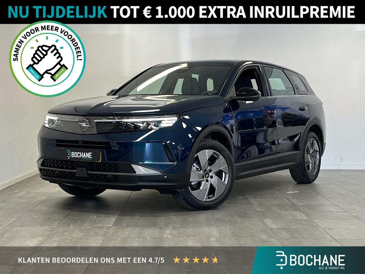 Opel Grandland - 1.2 Turbo Hybrid Edition | NIEUWE MODEL | NAVI | LED | CAMERA - AutoWereld.nl