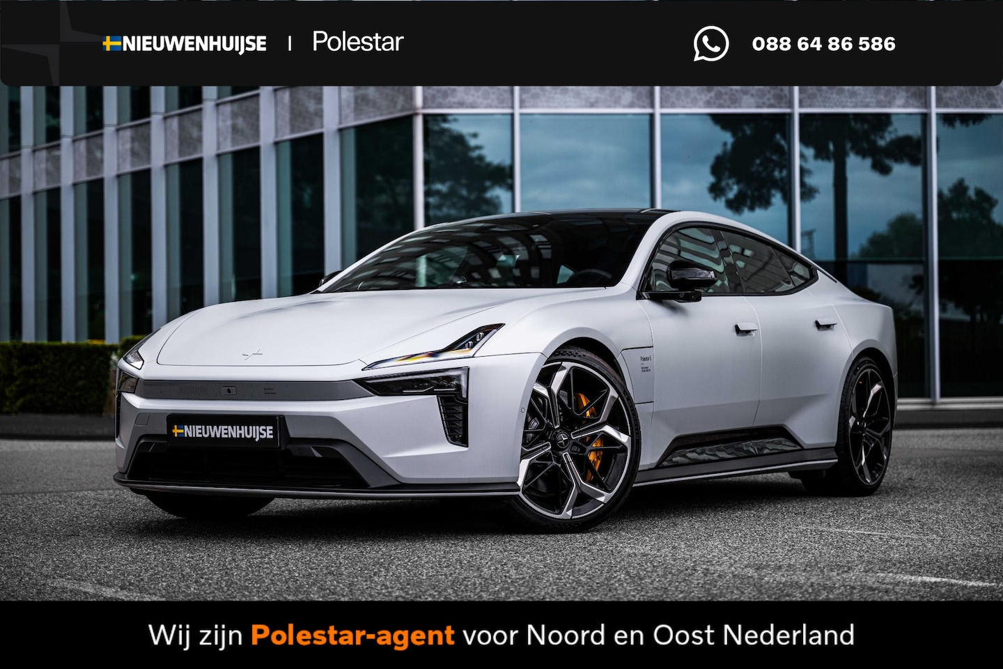 Polestar 5 - Performance Launch Edition 112 kWh | Magnesium Matte | 22" | Bowers & Wilkins | Pilot Assi - AutoWereld.nl
