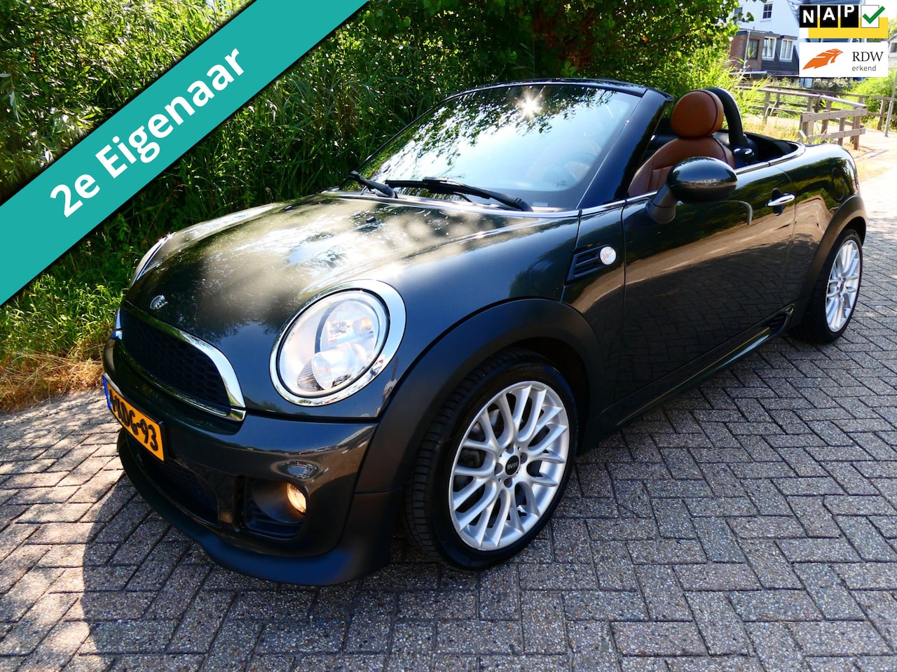 MINI Roadster - 1.6 Cooper 122pk 2e eig. 138.000km. Clima Leder Navi PDC - AutoWereld.nl