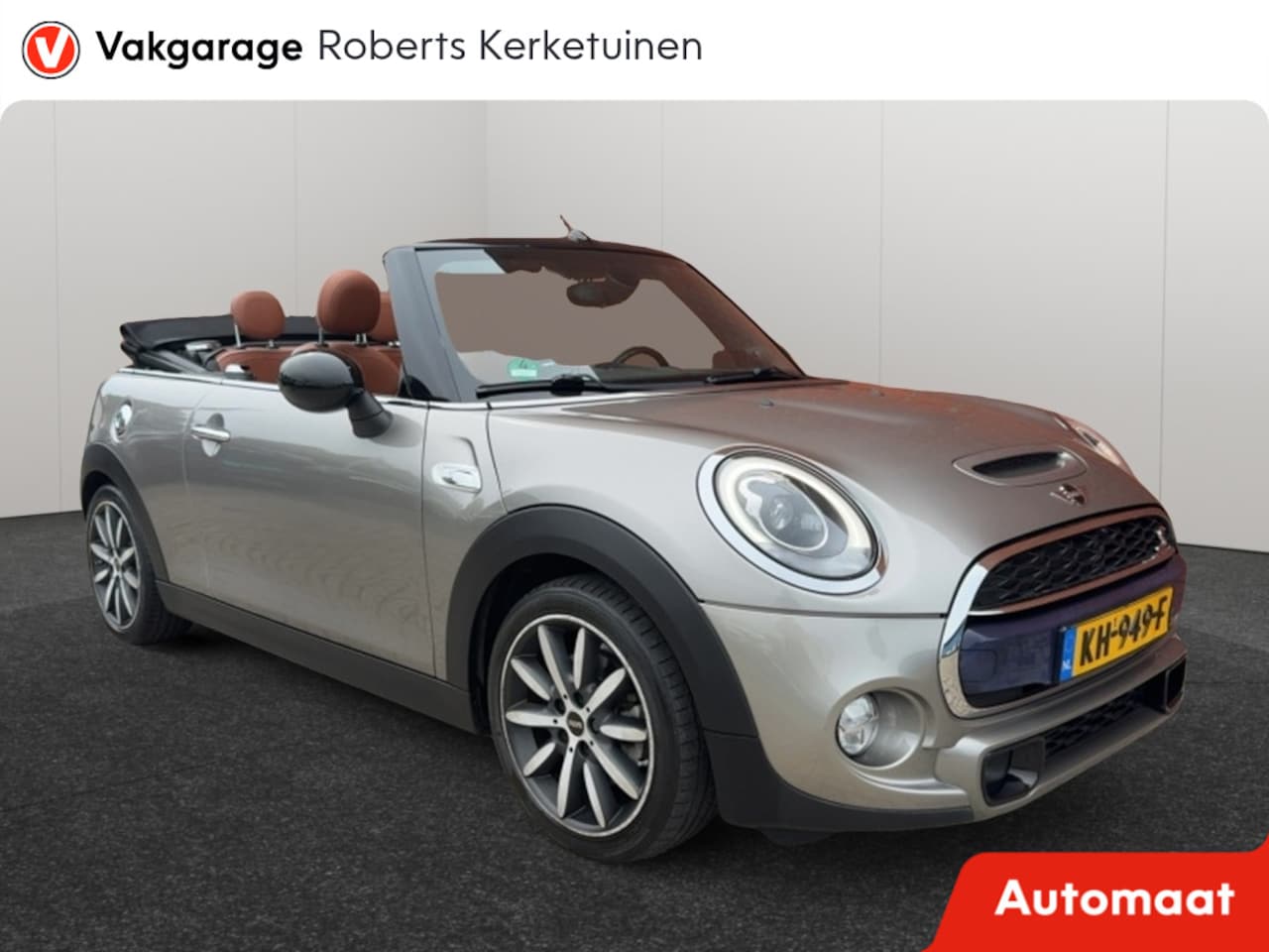 MINI Cabrio - 2.0 Cooper S Chili Serious Business Automaat 192PK Leder Harman/Kardon - AutoWereld.nl