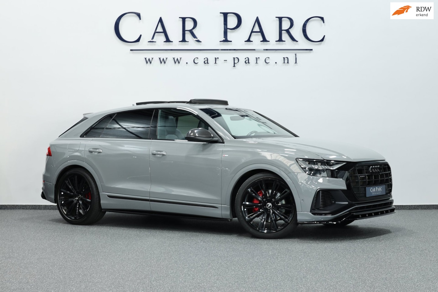 Audi Q8 - 55 TFSI quattro 340+PK 3x S-line BTW/MAXTON//VIRTUAL/SFEER/PANO/LUCHT/RS ZETELS+S.VERWARMI - AutoWereld.nl
