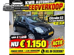 Citroën C2 - 1.4i Ligne Ambiance Airco Nieuwe apk