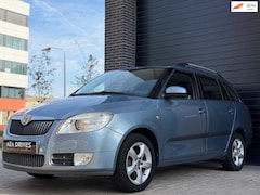 Skoda Fabia Combi - 1.2 met cruise control, stoelverwarming, climate control, nieuwe APK en onderhoudsbeurt