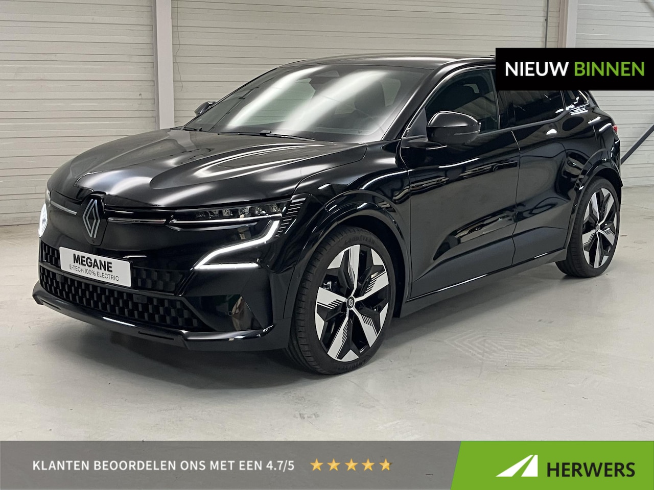 Renault Mégane E-Tech - comfort range techno 60 kWh Warmtepomp / stuur en stoelverwarming /  Blind Spot Warning / - AutoWereld.nl