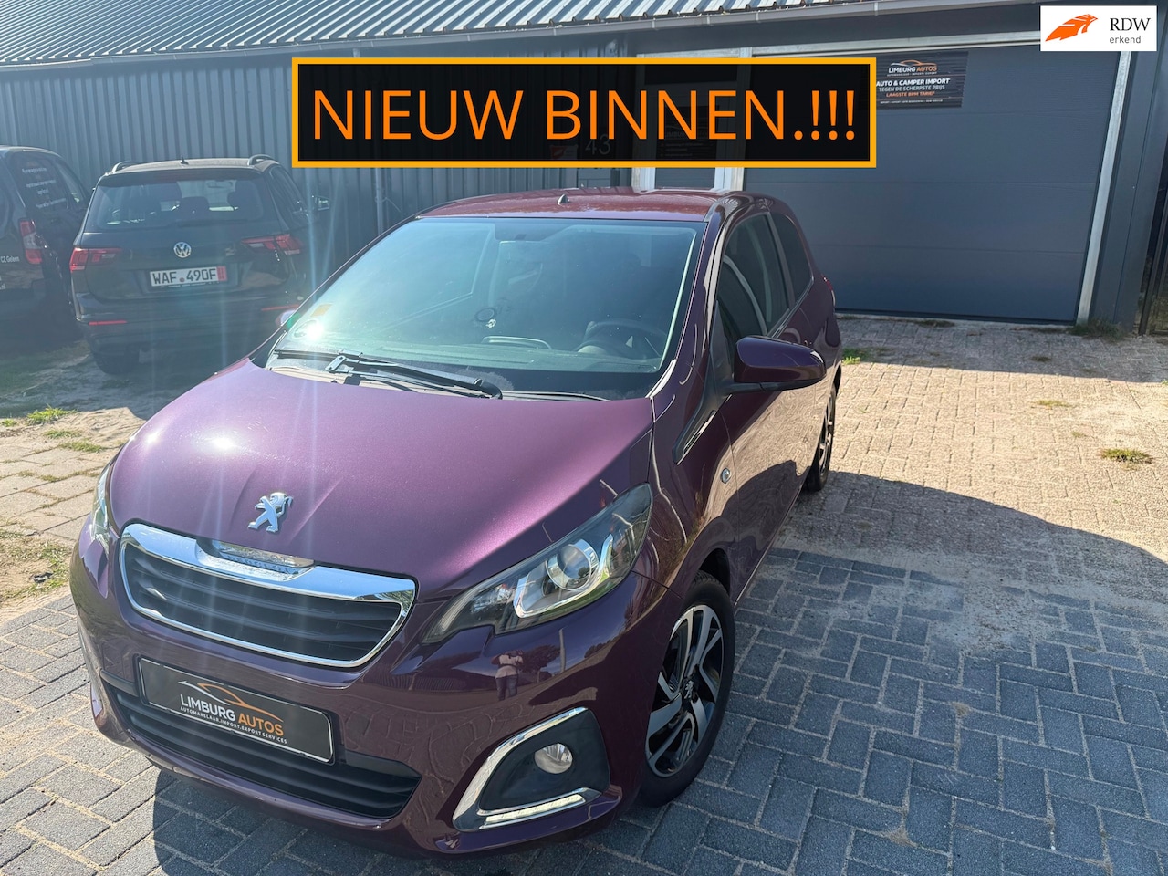 Peugeot 108 - 1.0 e-VTi Allure Cruisecontrol Navi Stoelverwarming Airco - AutoWereld.nl