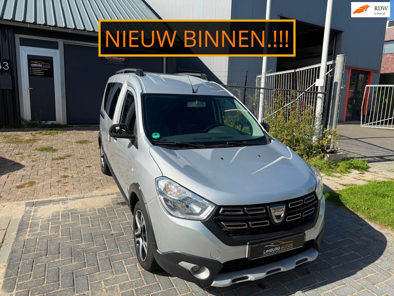 Dacia Dokker - 1.2 TCe 2018 Série Limitée Stepway Stoelverwarming PDC - AutoWereld.nl