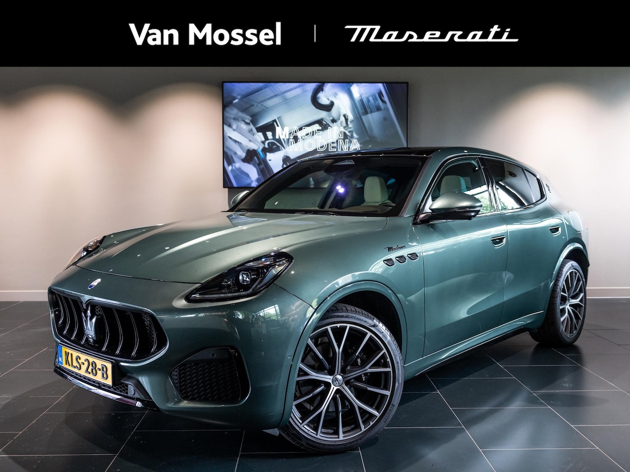 Maserati Grecale - 2.0 MHEV Modena | 330pk | panoramadak | 360 camera | sonus faber geluid systeem - AutoWereld.nl
