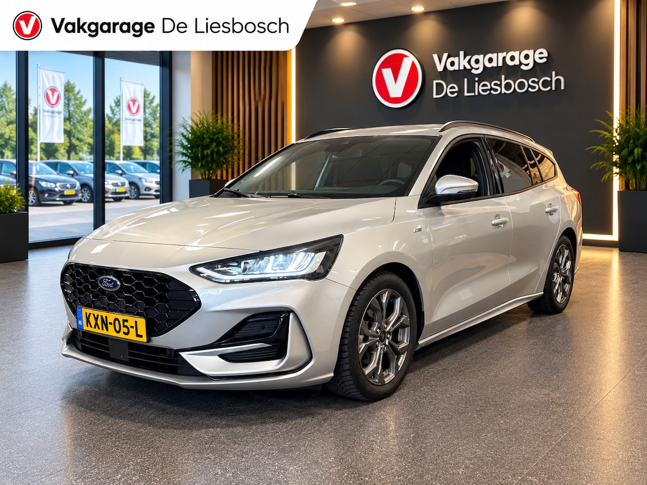 Ford Focus Wagon - 1.0 EcoBoost Hybrid ST Line X automaat / Camera / cruise / stoel en stuurverwarming - AutoWereld.nl