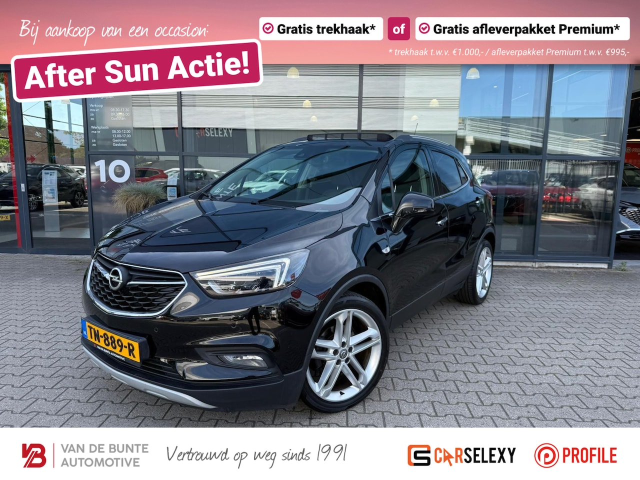 Opel Mokka X - 1.4 Turbo Black Edition *Schuif-/Kanteldak* - AutoWereld.nl