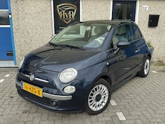 Fiat 500 - 1.2 Lounge Pano Diepblauw