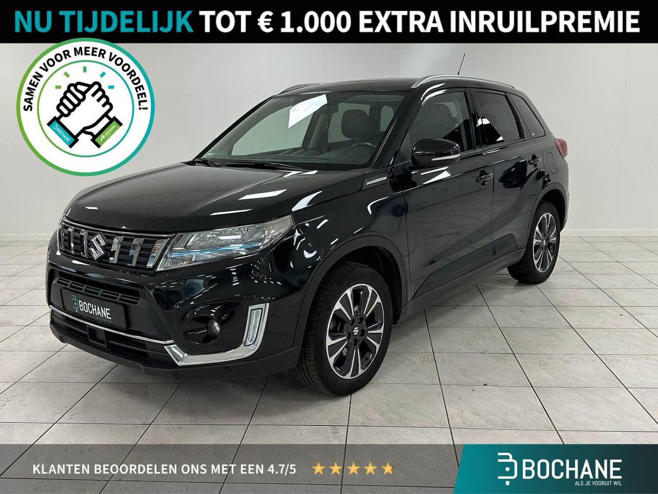 Suzuki Vitara - 1.4 Boosterjet Style Smart Hybrid AFNEEMBARE TREKHAAK | NAVIGATIE | ACHTERUITRIJCAMERA - AutoWereld.nl