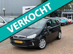 Ford C-Max - 1.8-16V Ghia Flexifuel/ Airco/Navi/Cruise/Trekhaak/Carplay/Nap/Nieuw Apk/2 sleutels aanwez