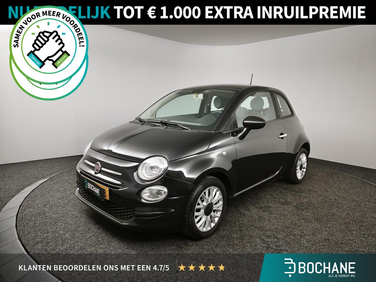 Fiat 500 - 0.9 TwinAir Turbo Young | NAP | Navigatie | Cruise Control | Lichtmetaal | Airco | - AutoWereld.nl
