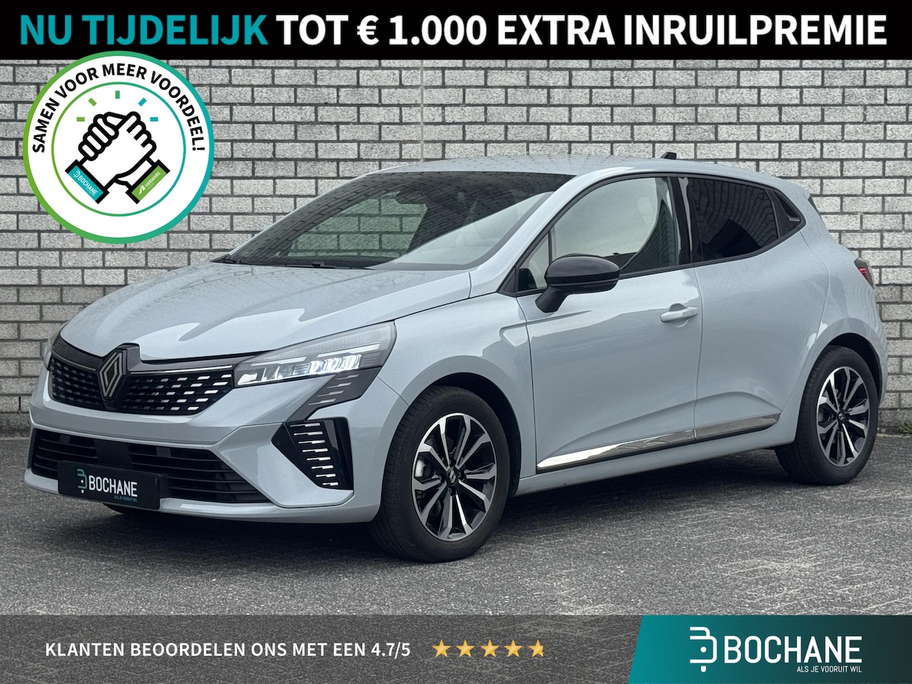 Renault Clio - 1.6 E-Tech Full Hybrid 145 Techno | Achteruitrijcamera | Apple CarPlay / Android Auto | Cl - AutoWereld.nl