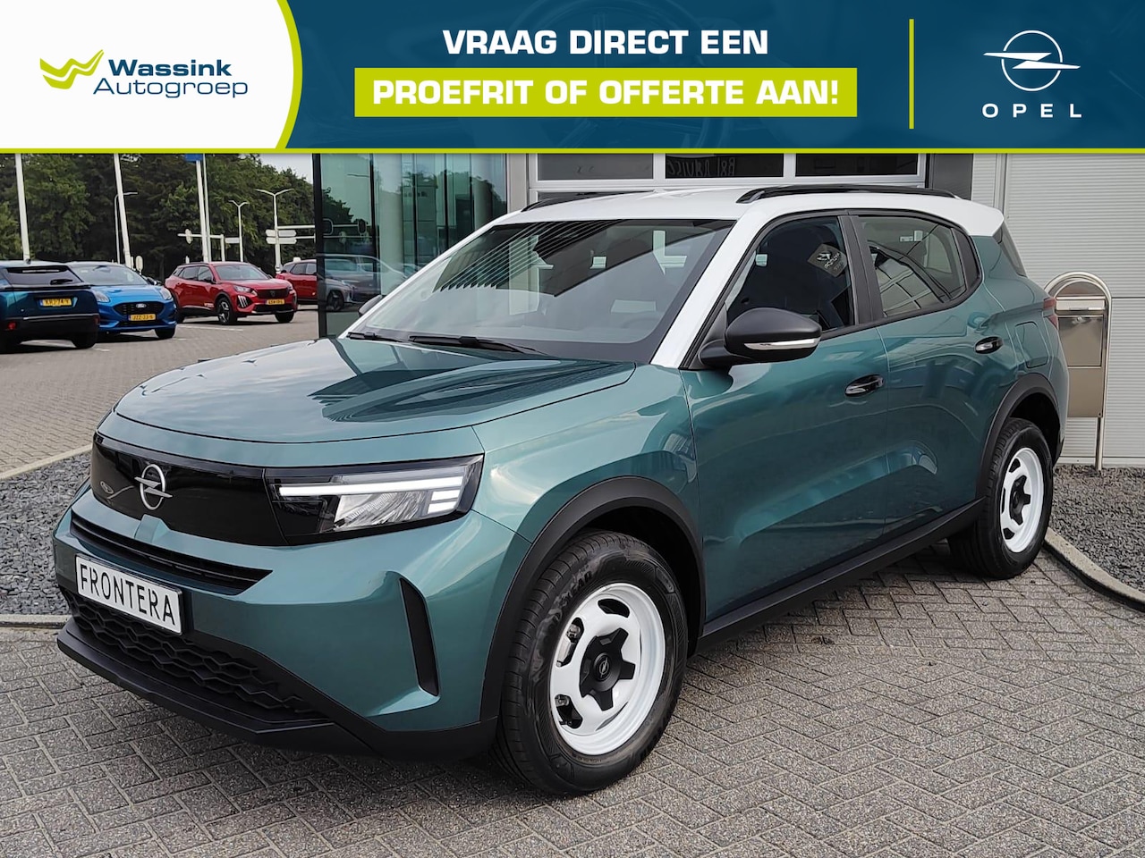 Opel Frontera - 1.2 Turbo Hybrid 136pk eDCT | VOORRAAD VOORDEEL | Parkeer camera | Navigatie | Stoel-stuur - AutoWereld.nl
