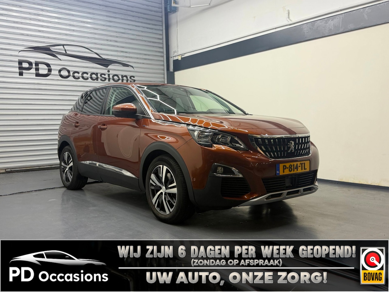 Peugeot 3008 - 1.6 HYbrid 225 Blue Lease Premium - Carplay - Clima - Parkeersensoren - AutoWereld.nl