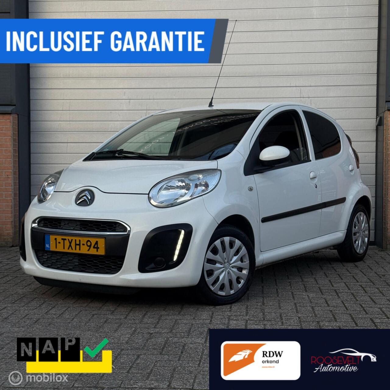 Citroën C1 - 1.0 Collection / NAP / AIRCO/ GARANTIE /BLUETOOTH - AutoWereld.nl