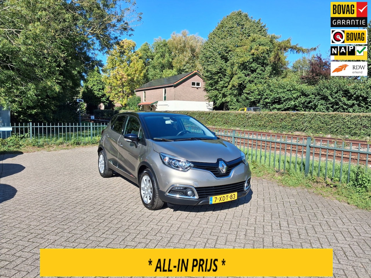 Renault Captur - 1.2 TCe Dynamique navi AUTOMAAT trekhaak ALLINPRIJS - AutoWereld.nl