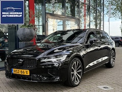 Volvo V60 - 2.0 T6 Plug-in hybrid AWD Plus Dark | SOH 100% | Wegkl. Trekhaak | Leder | PDC + Camera |