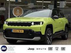 Jeep Compass - First Edition 74 kWh | Adaptive cruise control | Apple/Android | Dodehoek detectie