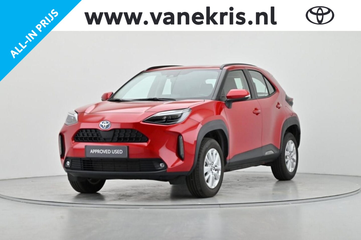 Toyota Yaris Cross - 1.5 Hybrid Dynamic Limited , HUD,  Blind spot, Stuurverwarming - AutoWereld.nl